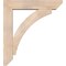 Ekena Millwork Thorton Slat Smooth Bracket w/ Offset Brace, Douglas Fir, 7 1/2"W x 36"D x 40"H BKT0806X36X40THR06SDF - alternate 3